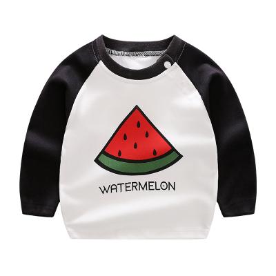 China 2018 WCF1801 spring dress pullover baby smart casual school baby T-shirt outwear cartoon jacket for sale