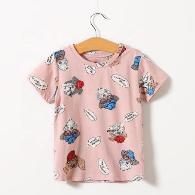 China Wholesale Infant Toddler Shirt Summer Baby Design T-shirt Baby Sale Short Sleeves T-shirt Infant Animal Newborn Breathable Warm Baby for sale