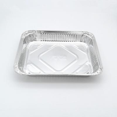 China Foil Manufacturer Catering Rectangular Foil Containers Thickness Disposable 13 Inch Aluminum Foil Bakery for sale