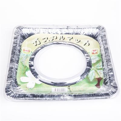 China Heavy Duty Kitchen Durable Stovetop Protectors Disposable Foil Burner Liner Stove Protector Bib Li zu verkaufen