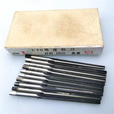 China 5 Days Durable Shipping HSS Finishing HSS Reamer Tool Kit Metal Reamer Dental Reamer Taper 1 to 50 in stock for sale