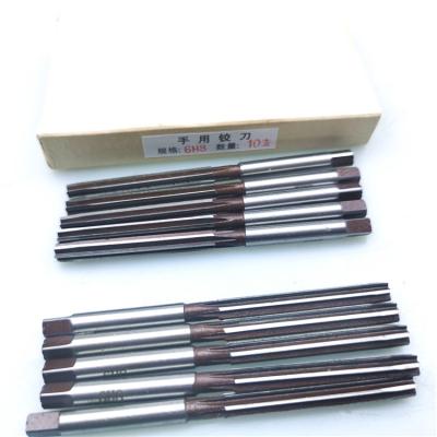 China Durable Popular Hot Selling H8 Reamer Spindle Set Hss Quality Cutter High Speed ​​Steel Reamer Tool Metric Hand Reamer In Stock for sale