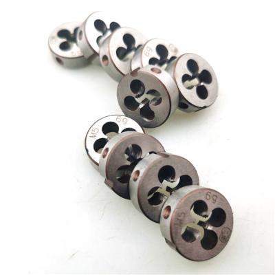 China Factory direct supply industry professional mechanical round die hss set metal die thread set hss thread die set hss thread for sale