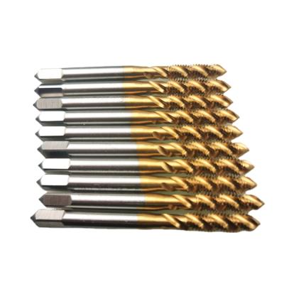 China Industry professional manufacturer portable hss machine high speed steel spiral taps thread machine tap metric thread tap spiral for sale