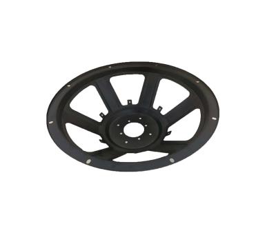 China Manufacturers 12inch 66 Frame Subwoofer Speaker Parts Iron Basket Frosted Interior Glossy for sale