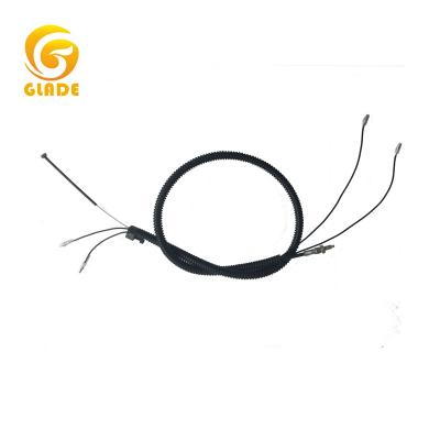 China 143R Gasoline Engine Gasoline Grass Trimmer Parts Throttle Cable Assy Long Lifetime For 143RII Brush Cutter for sale