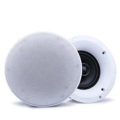 China Hot Selling 518 5.25 Inch Stereo Sound Ceiling Professional Audio Speaker 25w White/Black Professional Audio Speaker for sale