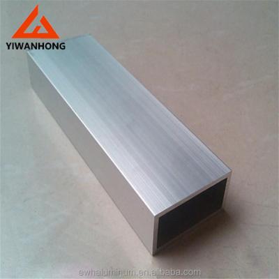 China Low Price Boats 7075 Aluminum Extrusion Rectangular Tube for sale