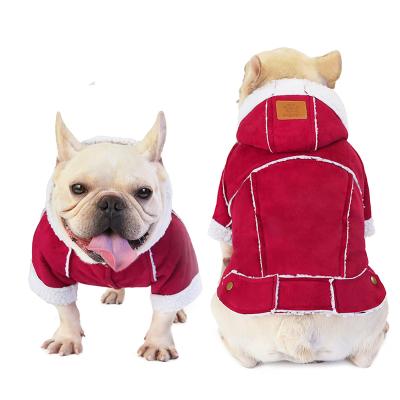 China Wholesale Viable Pet Wadded Jacket Coat Dog Winter Vest Dog Sweater Winter Coats Warm Pet Sweater Dog for sale