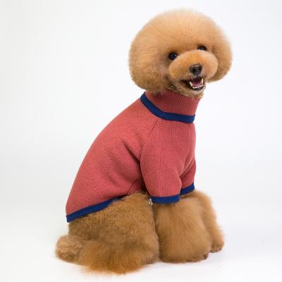 China Sustainable Stand Neck Sweater Dog Apparel for sale