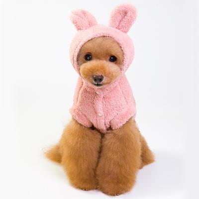 China Sustainable Classic Bear FleeceJacket Pet Clothes for sale