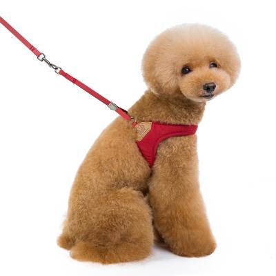 China New Durable Frosted Velvet Chest Strap Pet Supplies for sale