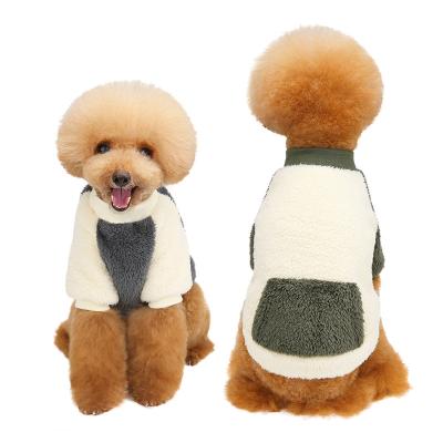 China 2022 New Sustainable Fabric Double Sided Fleece Jacket Threaded Elastic With Elastic Design Suitable For Small for sale