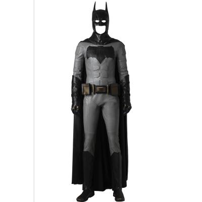 China Cotton Justice League Bat Man Bruce Wayne Cosplay Costume Adult Halloween Christmas Costume Set 3887 for sale