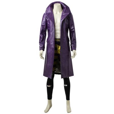 China Polyester Suicide Squad Joker Cosplay Costume Adult Halloween Christmas Costume Set 3460-1 for sale