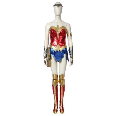 China 1984 Sleevesless Wonder Woman Women Diana Prince Cosplay Costume Adult Christmas Halloween Costumes Set 4563 for sale