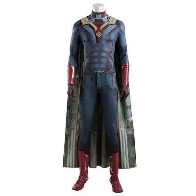 China Leather Marvel The Avenger Vision Cosplay Costume Adult mzx 20200334 for sale