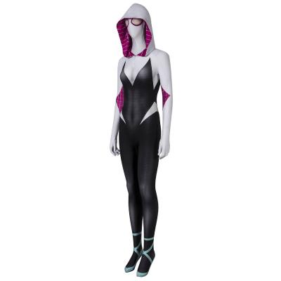 China One Piece Spider-Man: Into the Spider-Verse Gwen Stacy Cosplay Costume Adult Women Cosplay J19009CA for sale