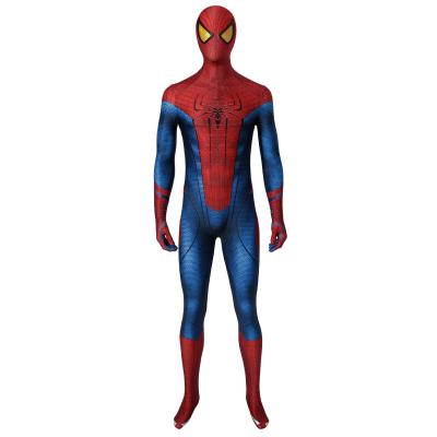 China The One Piece Garment The Amazing Spider-Man Spiderman Peter Parke Cosplay Costume Adult Cosplay Costume Set J19033AB for sale