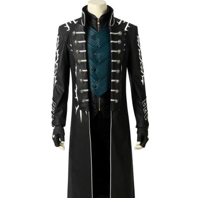 China Devil May Cry 5 Vergil Cosplay Costume Adult Cosplay Costume Set Mtj 4411 Halloween Party Cosplay Performance for sale