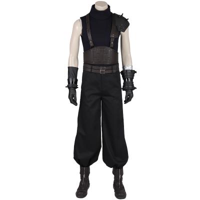 China Adult Mzx 20190287 FINAL FANTASY 7 Dispute Cloud Costume Set Leather Cosplay Costume for sale