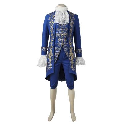 China Long Sleeve Beauty And Beast Prince Cosplay Adult Costume Beast Costume Set MTJ 3675/3675-1 for sale