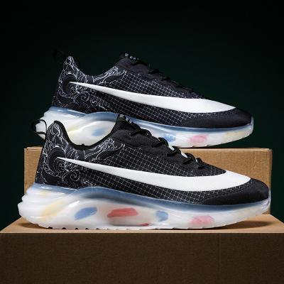 China 2022 New Design Anti-odor Fashion Wholesale Running Style Soft Breathable Sole Trainer Sneakers Tennis Basketball Men Casual Walking Shoes for sale