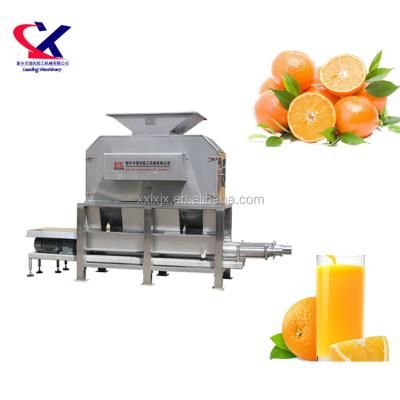 China Fruit Processing Plant Fruit Pineapple Citrus Passion Fruit Passion Fruit Peeling Industrial Juicer for sale