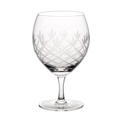 China Restaurant factory wholesale stemless wine glass blown round shape wine glass champagne flutes for sale