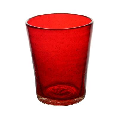 China Custom Logo Whiskey Wine Tumbler Colored Stemless Shot Glass Viable For Home for sale