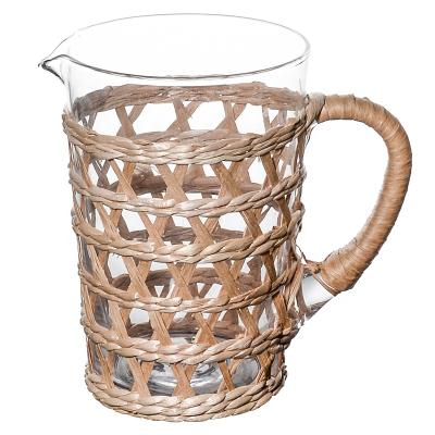 China Restaurant Most Popular Wholesale Beer Bubble Wine Glass Mug With Handle for sale