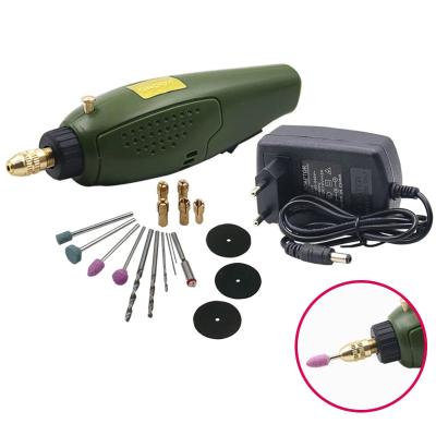 China Widely Used for Engraving Grinder Tool Set Mini Drill Electric Carving Pen 12V Grinder for Rotary Drill Tool Grinding Polishing Engraving Accessory Set for sale