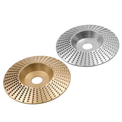 China Angle Grinder Wood High Carbon Steel Round Polishing Sanding Cutting Forming Disc 16mm Hole Woodworking Tool Accessories Rotary Disc for sale