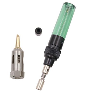 China Repair Mini Soldering Iron Welding 1300 Celsius Butane Gas Welding Soldering Irons Welding Power Tools to Fire Gas Soldering Iron Kit for sale