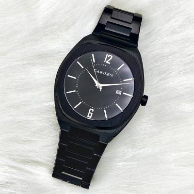 China Day/Date Japan Movement Strap Band OEM ODM Manufacturer Stainless Steel Male Wrist Watch Quartz Watch for sale