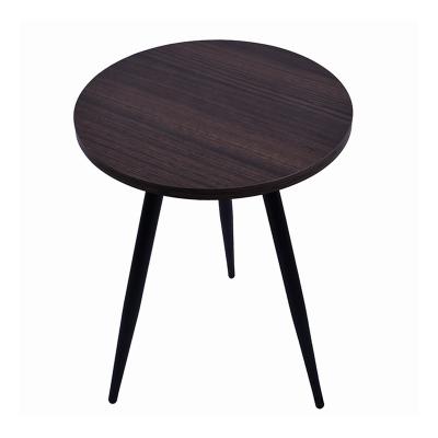 China New metal low price particle metal coffee table modern Amazon round side table panel coffee table for sale