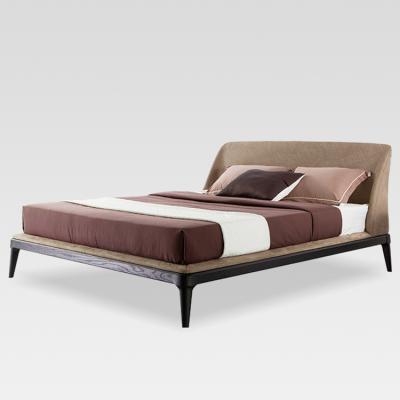 China Minimalist Hot Selling Design Bedroom Furniture Luxury Queen Size Comfortable Italian Bed for sale