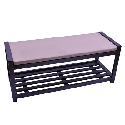 China Farmhouse Garden Chair Patio Bench Outdoor Plastic Wood Bench Metal Deck Park Bench for sale