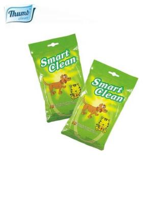 China PET Clean Spunlace Clean And Safe Pet Wet Wipes For All Kinds Of Animals for sale