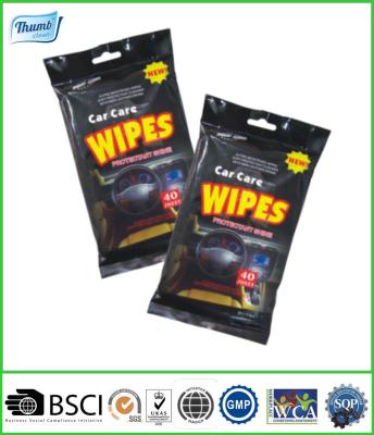 China Auto Care Viable Cloths, Wet Cloths, Non-woven Cleaning Cloth, 40pcs Pack for sale