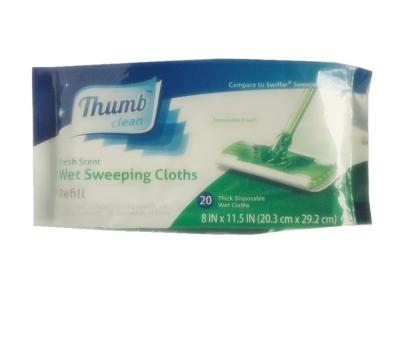 China Sustainable Clean The Main Floor Chenille Microfiber Mop Cloth For Wet Mopthernal Bond Mops for sale