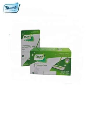 China Viscose And Polyester Sustainable Nonwoven Floor Cleaning Disposable Dry Wipes for sale