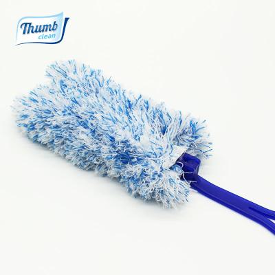 China Household Cleaning Room Dust Brush Detachable Feather Duster Cleaning Cloths Removable Cleaning Cloth for sale