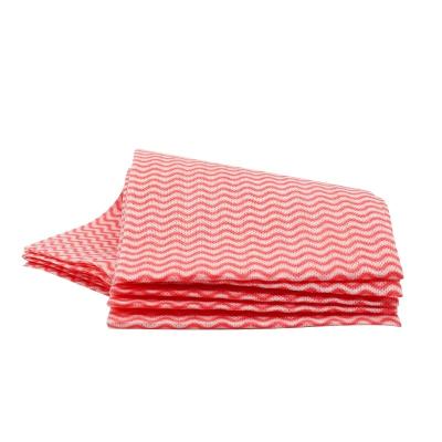 China Feature 10pcs Sustainable Industrial Stocked Microfiber Kitchen Eco-Friendly Cleaning Cloth for sale