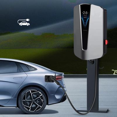 China Newest Wall Mounted EV Home Charger 3.7 KW~22KW Wallbox 3.6kw 7.2kw 11kw 22kw Charging Stations Type - 2 Cable for sale