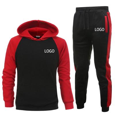 China QUICK DRY Custom Sweat Men's Casual Plus Size Jogging 2 Piece Mens Hoodies Suit for sale