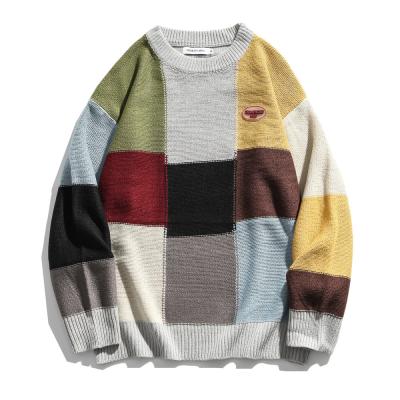 China Fashion QUICK DRY Sweater Knitted Casual Cotton Round Neck Men's Loose Warm Sweaters for sale