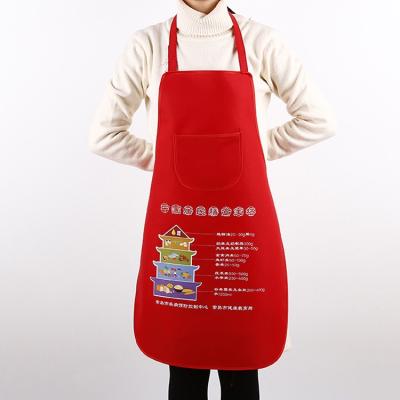 China Non-woven fabric hot sale supermarket uniform apron/restaurant uniform apron/chef uniform apron for sale