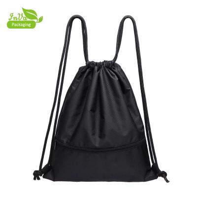 China Custom Waterproof Shopping Bag Beach Bag With Zipper Beach Drawstring Bag for sale