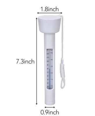 China Water Treatment Swimming Pool Accessories Luxury Floating Water Float Thermometer for sale